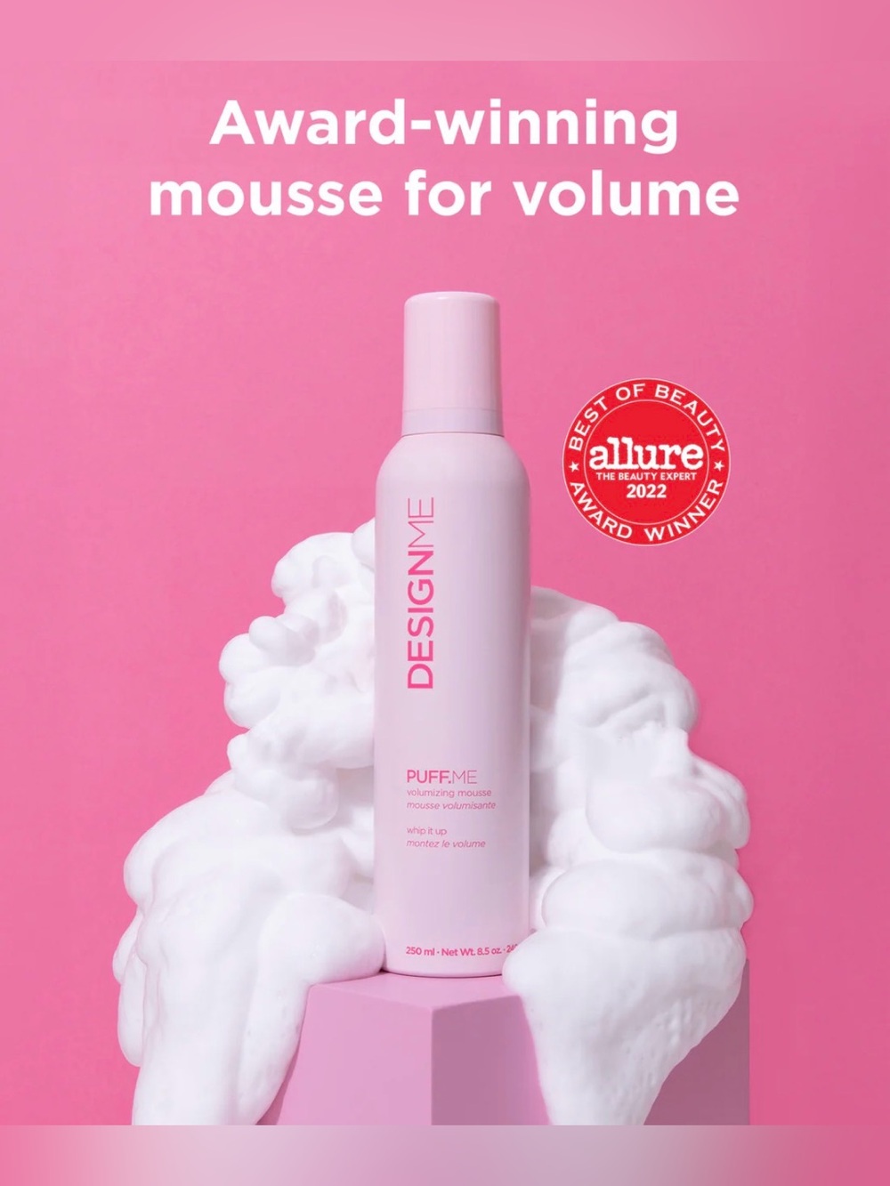Design.Me Puff.Me Volumizing Mousse - Picture 2 of 6